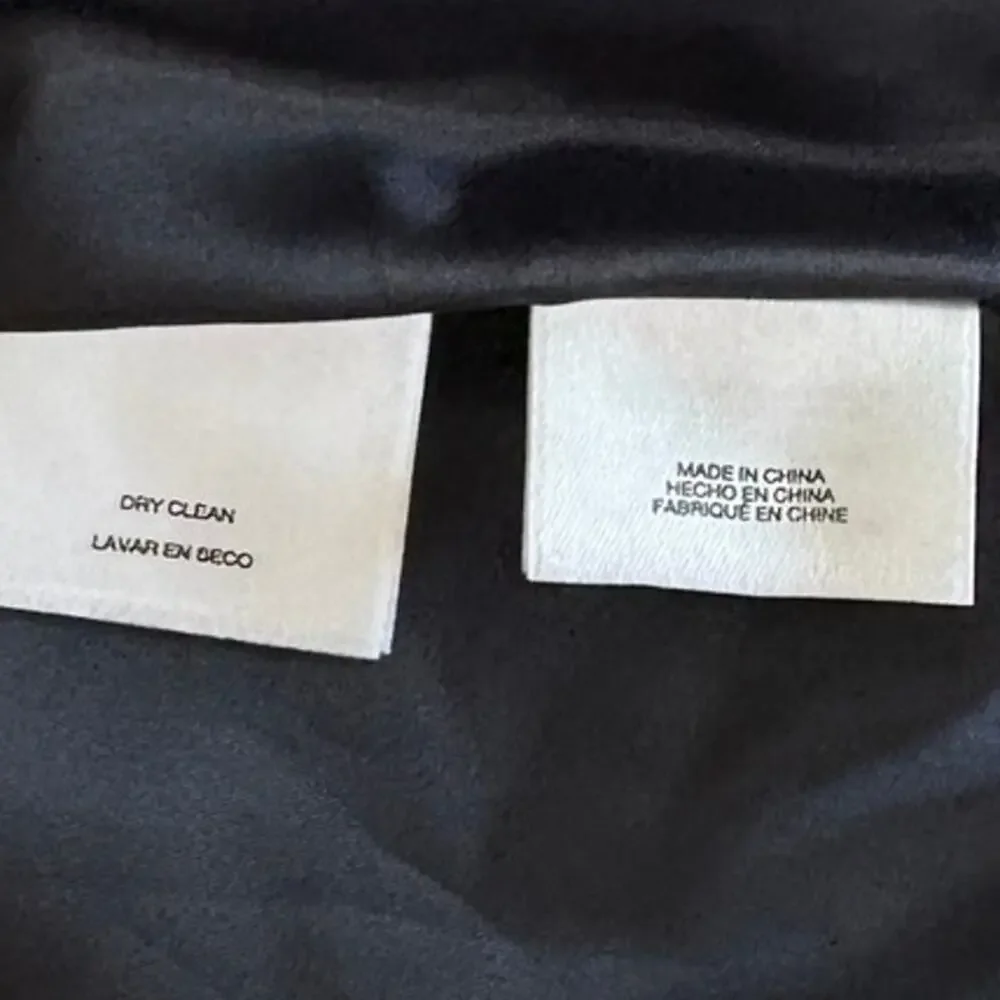 Vintage 90s Ann Taylor Military Jacket, navy blue gold buttons NWOT Size M